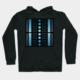 “Dimensional Solar System” - V.3 Blue - (Geometric Art) (Dimensions) - Doc Labs Hoodie